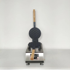 Gaufrier à noix professionnel/gaufrier aux œufs à gaz/machine à gaufres belges à gaz enduit antiadhésif nouveau produit 2020 fourni PLC - Product Image 4