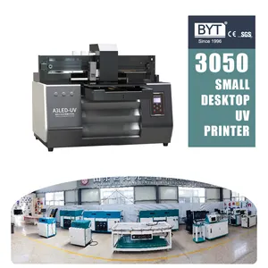 3050 UV Printer Machine Printing For Plastic Bottle Metal Phone Case