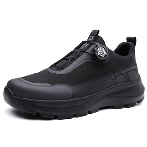 Zapatos Deportivos Casuales para Hombre con Cordones, Color Negro Sólido, Suela Suave, Resistentes al Desgaste, Zapatos de Viaje - Product Image 5