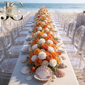 Chemin <span class=keywords><strong>de</strong></span> table floral JC en gros – Prix usine, faible MOQ, achat en gros - Product Image 1