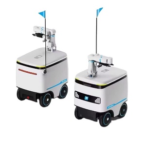 Fabrik-Bestseller: Last-Mile-Lieferroboter für den Außenbereich, selbstfahrender automatisierter Logistik-Lieferroboter - Product Image 1