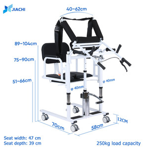 <span class=keywords><strong>Silla</strong></span> de Transferencia Hidráulica <span class=keywords><strong>para</strong></span> Personas con Discapacidad, <span class=keywords><strong>Silla</strong></span> de Transferencia <span class=keywords><strong>para</strong></span> Inodoros, <span class=keywords><strong>para</strong></span> Pacientes Ancianos y Postrados en Cama, de Acero al Carbono Resistente - Product Image 4