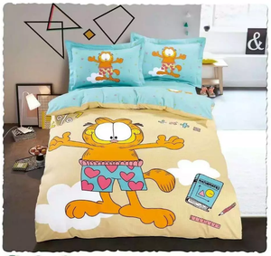 Liitaoka — parure de lit 100% coton, 140x200, impression d'animaux, ensemble de literie de couette pour enfants - Product Image 5