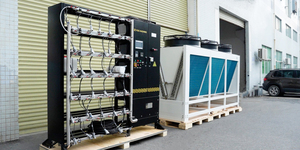 ระบบระบายความร้อนด้วยของเหลวไร้เสียง 30dBA H200-S 36 ยูนิต กำลังไฟสูง 226KW รองรับโหลดได้มาก ได้รับการรับรองมาตรฐาน CE โครงสร้างระบบทำความเย็น - Product Image 4