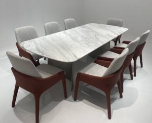 Table de salle à manger Elefante super luxe 10 places meubles de salle à manger table en marbre - Product Image 6