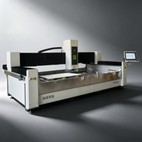 Machine automatique de meulage des bords de pierre, 9 moteurs, 3200 mm, pour chanfreinage et polissage de comptoirs en marbre et granit