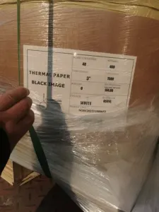 48G 55G 60G 70G 75G 80G Thermisch Papierrol Ton Thermisch Papier Jumbo Rol Voor Het Snijden Van De Machine