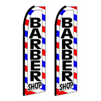 Drapeau publicitaire personnalisé pour salon de coiffure, conception de logo, promotion, bannière rectangulaire en forme de goutte d'eau, drapeau de bienvenue pour boutique de plumes, ouvert maintenant