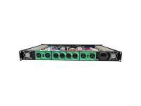 Amplificateur de puissance professionnel 1U 4 canaux 400W pour montage en rack, amplificateur audio pour DJ, enceintes PA, caissons de basses et système de sonorisation en direct