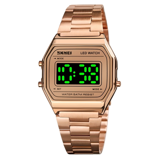 Wholesale Wrist Watch SKMEI 1646 LED Digital Display Luminous Electronic Watch