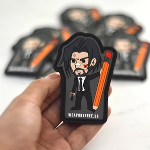 Individueller John Wick Baba Yaga PVC Taktischer Aufnäher mit Klettverschluss - Product Image 3