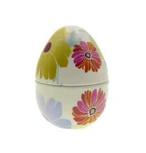 Egg Tin Box In Can Peppermint Sweets Chocolate Box Candy Tin Boxes Sample In Stock