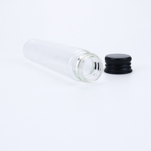 120mm Low Boron Silicate Glass Storage <b>Tube</b> Clear <b>Tube</b> with Screw Lid for 109mm King Size Rolled Cone <b>Cigarette</b> Storage - Product Image 3