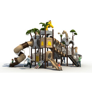 Toboggan en plastique d'extérieur pour enfants, aire de jeux multi-usages - Product Image 1