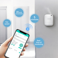 SCENTA professionnel à faible bruit ménage bureau électronique automatique Nano brume fraîche nébulisation diffuseur d'huile essentielle