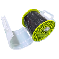 Cable de Fibra Óptica G657A2 para FPV, Bobina de Fibra Óptica de Baja Latencia, 2KM, 5KM, 10KM