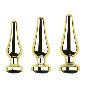 Volwassen Seksspeeltje Metaal Enorme Anale Plug Xxl 2024 Nieuwe Stalen Draagbare Juweel Anale Butt Plug Voor Mannen S/M/L Set - Product Image 2