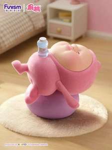 Funism Peach Boy Figurine Mignonne Faite à la Main, Boîte Mystère, Jouet Tendance, Ornement, Cadeau pour Passionnés de Fitness - Product Image 6