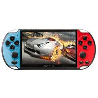 Console de jeu portable rétro X7 Plus, écran LCD couleur 5,1 pouces, 8 Go, double joystick, lecteur de jeux vidéo, plus de 200 jeux intégrés