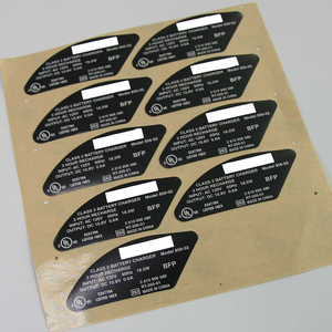 Adesivos de etiqueta do irmão compatível oem, tamanho personalizado, série de códigos de barras, etiquetas - Product Image 1