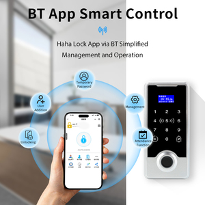 Офисный полупроводниковый считыватель отпечатков пальцев для контроля доступа, водонепроницаемый биометрический считыватель карт 125 кГц + 13,56 МГц - Product Image 5