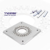 Support de gabarit de polissage pour connecteur LC pour rondelle de meulage IPC Fixation de polissage de précision pour LC/APC/SC Ferrule Fiber Optic Polish Fixture