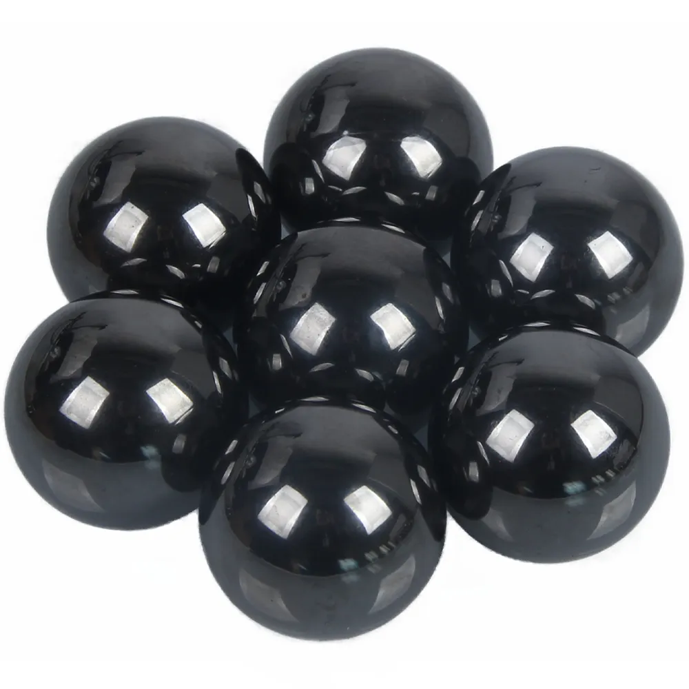 Черные шарики, 8 шт. магнитов, игрушки для растушевки с сумкой, магнитные игрушки из гематита для яиц-погремушек