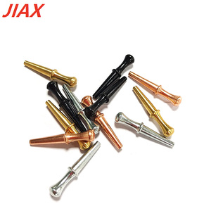 1/8 "חור משחקים פליז bbage peopen 25.4 מ" מ משובצת ביטות מתכת בד פיצים 4 צבעים במלאי - Product Image 3