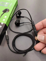 Écouteurs avec micro à basses puissantes pour téléphones mobiles, prise jack 3,5 mm, pour Oraimo et Infinix, vente en gros en Afrique