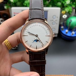 Montre chronographe automatique mécanique de luxe pour homme, design classique, saphir, étanche, acier inoxydable, Vacheron - Product Image 4