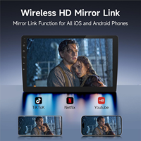 Lecteur multimédia WiFi GPS à écran tactile KZS Factory T100 2 DIN, autoradio Android, système stéréo de voiture