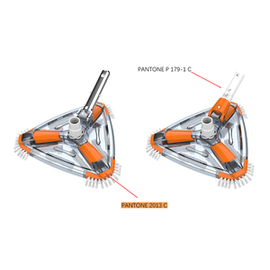 Nettoyeur <span class=keywords><strong>triangulaire</strong></span> flexible pour piscine Bluewave, tête d'<span class=keywords><strong>aspirateur</strong></span> pour piscines moyennes et grandes - Product Image 6