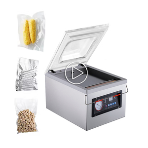 Selladora al Vacío Eléctrica de Una Cámara DZ260, 1Kpa, 260MM, para Envasado de Frutas Frescas, Aves y Pollo, Tipo Película y Bolsa - Product Image 1