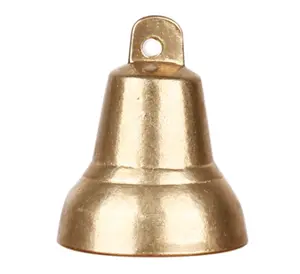 Campanas artesanales de metal de latón antiguo, suministro pequeño personalizado de fábrica, oferta, 2020