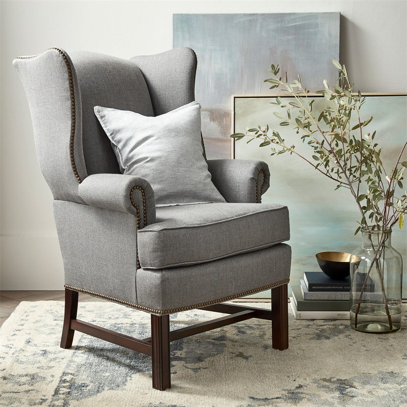 High Quality Modern Living Room Sofas Fabric Office Armchair Home Furniture Sofa Set