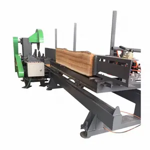 Log Saw Machine Electric Start 36'' Horizontal Band Sawmill Machine/Full Automatic Log Sawmill Saw Machine