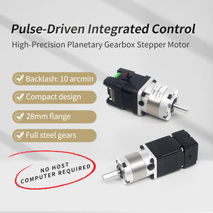 Umot דיוק גבוה nema11/14/17 משולב הילוך פלנטרי פולס מנוע דופק + כיוון הנהג מומנט 0.1-30nm הילוכים הילוכים - Product Image 3