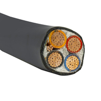 Cu Aluminio THN THW THHN Cable Thhn 100% Cobre Cable flexible de PVC Alambre de cobre de un solo núcleo