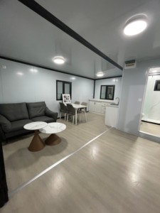 Container Espandibile a Doppia Ala da 20 Piedi in Offerta Speciale: Postazione di Sicurezza e Negozio di Fiori Mobile per Aree Residenziali - Product Image 4