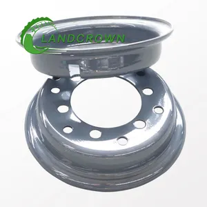 Roda de aro de roda dividida para empilhadeira industrial Linde 5.00F-10 5.00-10 de fábrica na China para empilhadeira de pneus sólidos 6.50-10