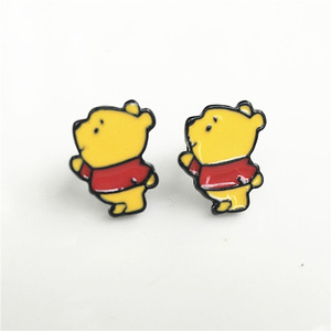 Cổ Dễ Thương <span class=keywords><strong>Totoro</strong></span> Mini Bông Tai Tùy Chỉnh Mèo Phim Hoạt Hình Phim Mềm Men Bông Tai Cho Các Cô Gái - Product Image 6