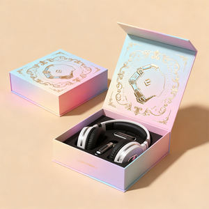 Boîte magnétique de luxe <span class=keywords><strong>pour</strong></span> écouteurs Bluetooth, emballage personnalisé en carton rigide, fournisseur de boîtes cadeaux, impression haut de gamme, boîte cadeau sur mesure - Product Image 2