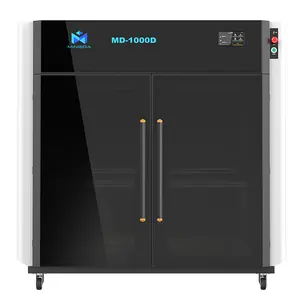 MD-1000D daha hızlı 500 mm/sn klipper çok renkli naylon 12 fdm büyük boy ticari kullanım 3d masaüstü yazıcı