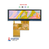 3,9 Zoll 480x128 ST7282A RGB-Schnittstelle Hochhelles 2000 Nit Bartype Display Strip IPS LCD-Modul