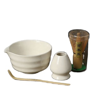 High Quality Eco-Friendly Porcelain Japanese Matcha Tea Bowl with Customizable Matcha Whisk and Japandi Design <b>Gift</b> <b>Box</b> Tool Set - Product Image 3