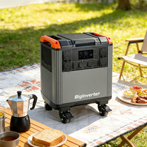 Estación de energía portátil BIGINVERTER de 5000W 5000Wh para pícnics al aire libre, preparación de café y uso familiar en campamentos. - Product Image 1