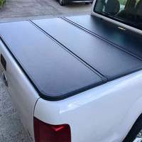 4x4 tout-terrain sur mesure en aluminium couvercle à trois volets boîte de queue couvercle de volet roulant couvercle tonneau pour Toyota Hilux revo vigo sr5