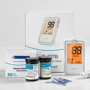 가정용 텔레 건강 혈당 모니터링 시스템 무선 Glucometer 키트 혈액 블루 치아 포도당 측정기 - Product Image 6