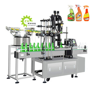 Zxsmart nóng bán tự động phun điện kích hoạt chai nhựa bơm Vít Máy đóng nắp 5 lít - Product Image 1