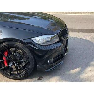 Car Front Bumper Splitter Diffuser Body Kit For BMW 3 Series E90 2009-2011 F Style Bumper <b>Protector</b> <b>Corner</b> Trim Car Accessories - Product Image 4